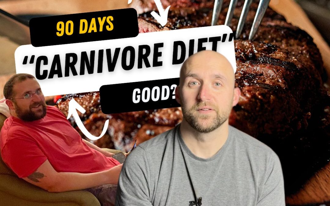 before and after 90 Carnivore Diet
