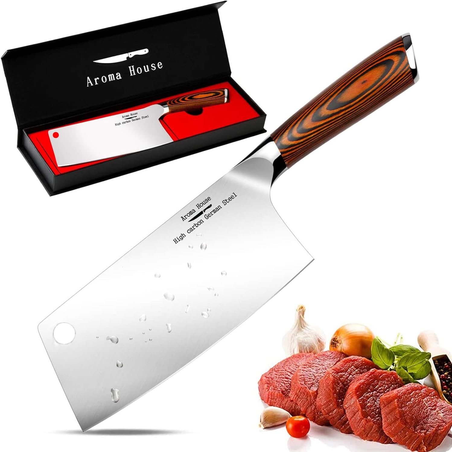 Cleaver Knife Ultra Sharp Meat Cleaver
