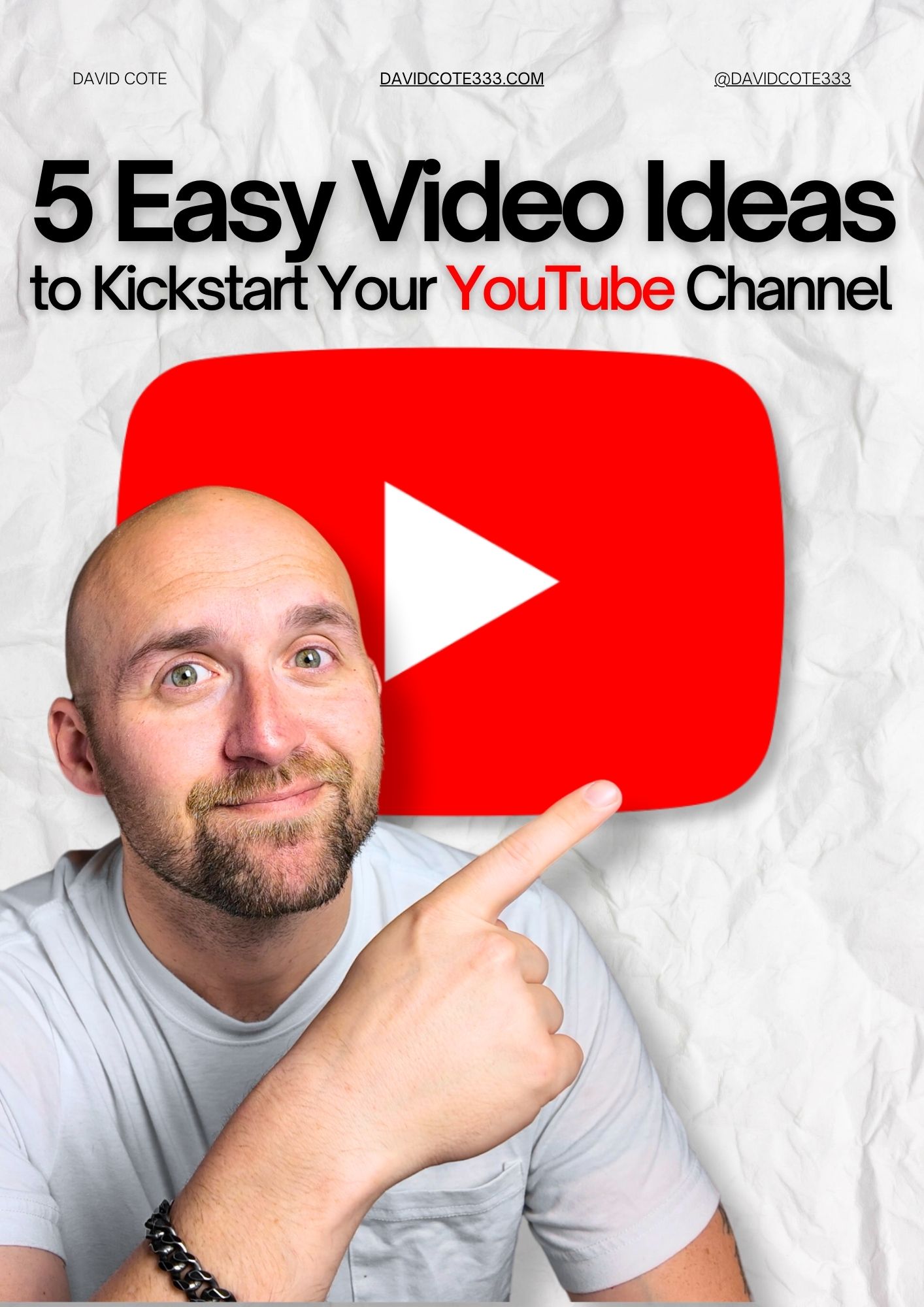 5 easy video ideas to kickstart your YouTube channel