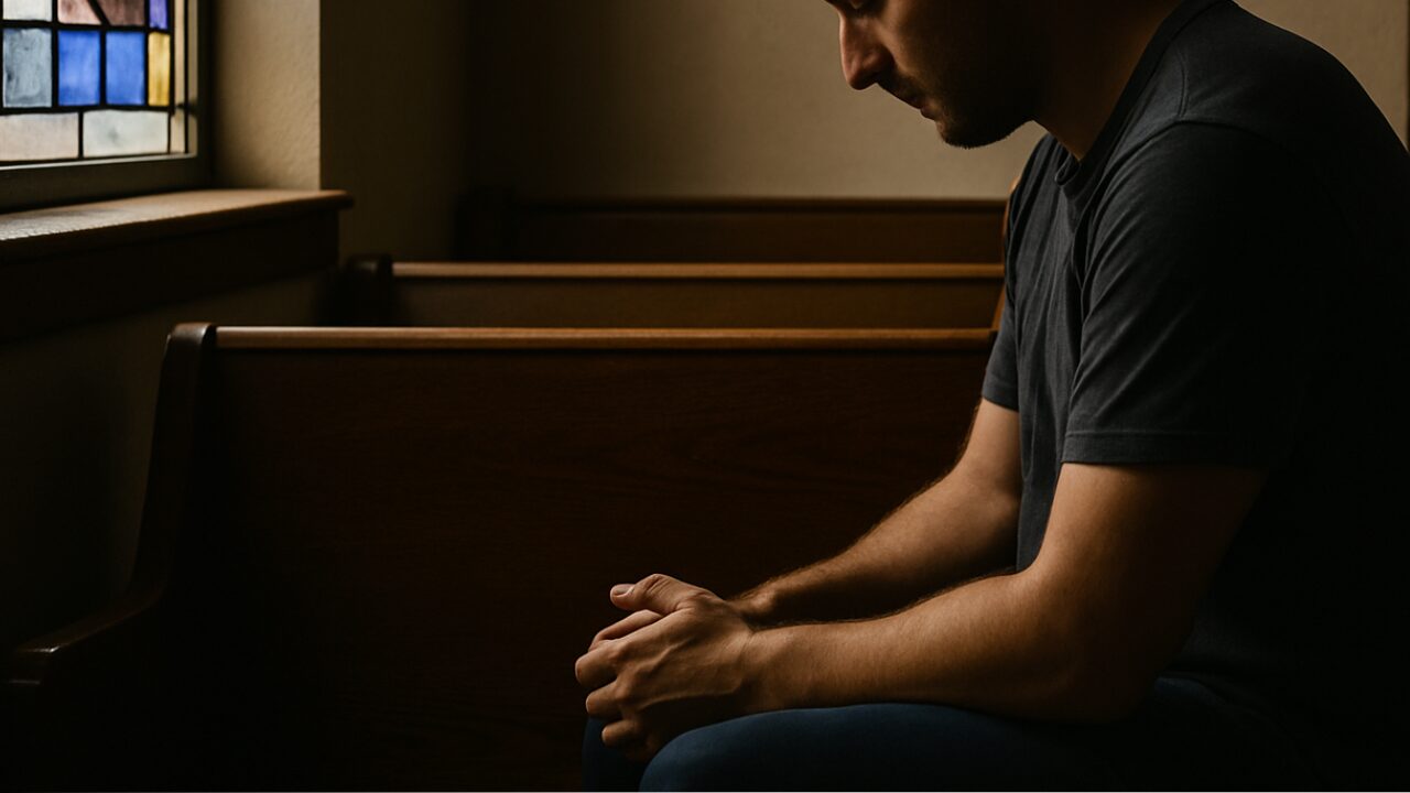 Christian men feeling isolated